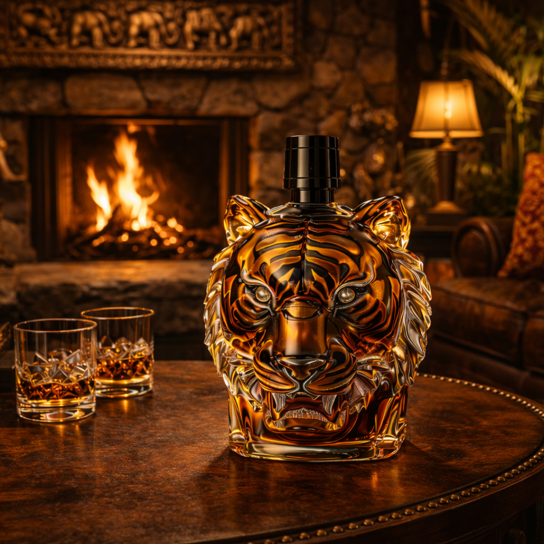 Whiskyflaske - Tigerutgave