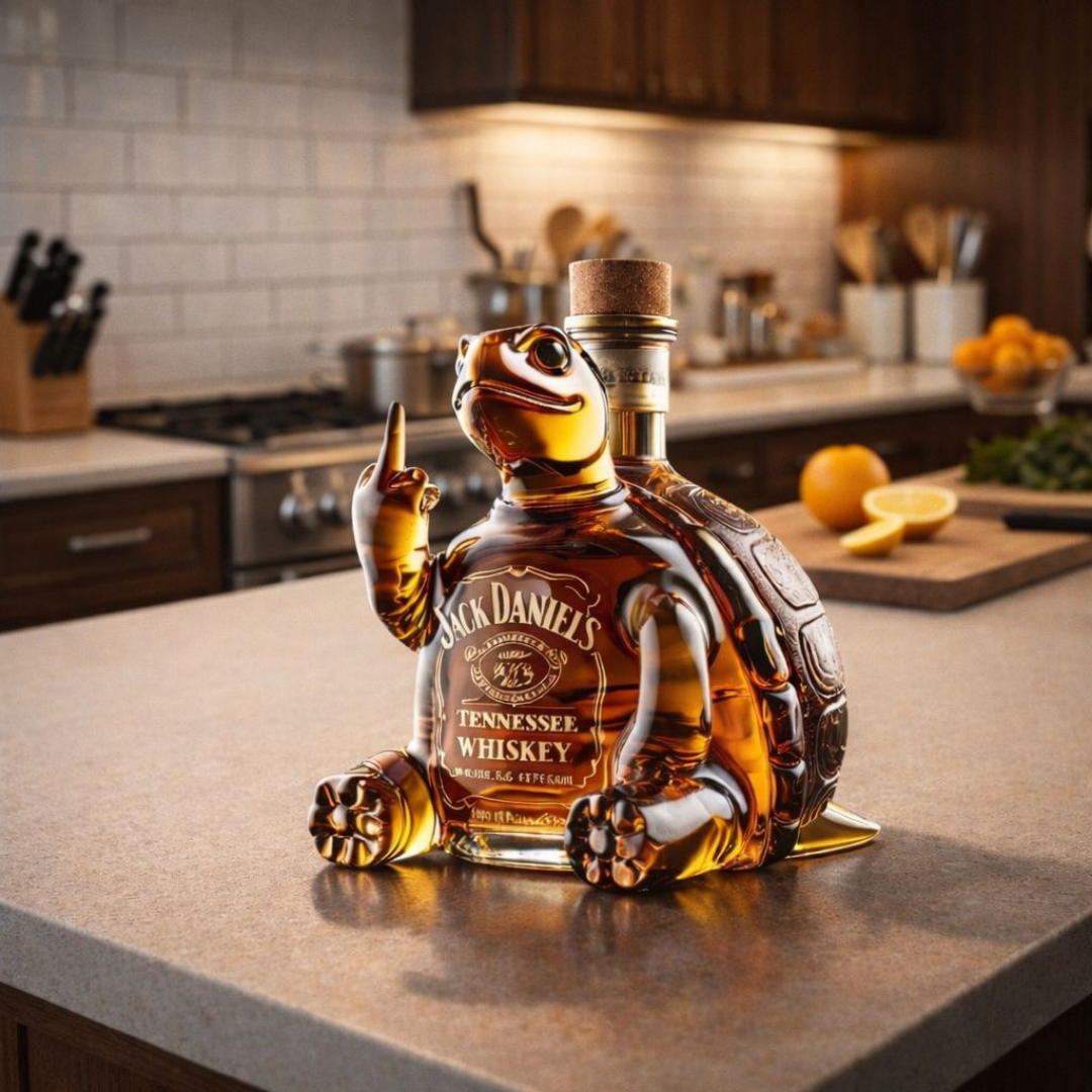 Jack Daniel's Whisky Flaske - Skilpadde Utgave