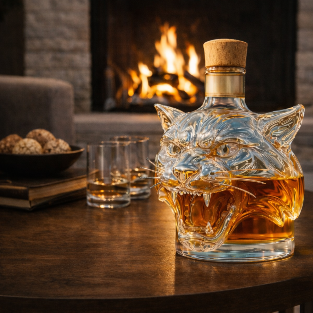 Whiskyflaske - Tigerutgave