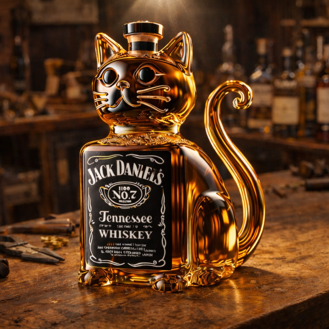 Jack Daniel's Whisky Flaske - Katteutgave