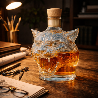 Whiskyflaske - Tigerutgave
