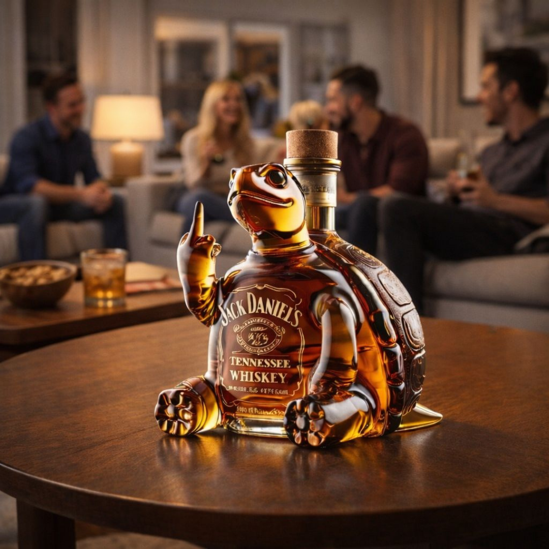 Jack Daniel's Whisky Flaske - Skilpadde Utgave