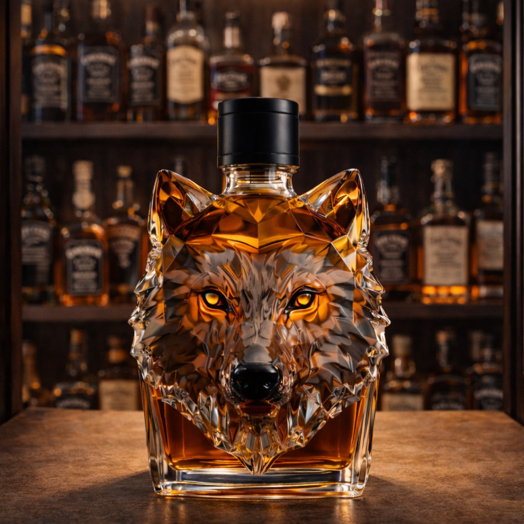 Whiskyflaske - Ulv Utgave