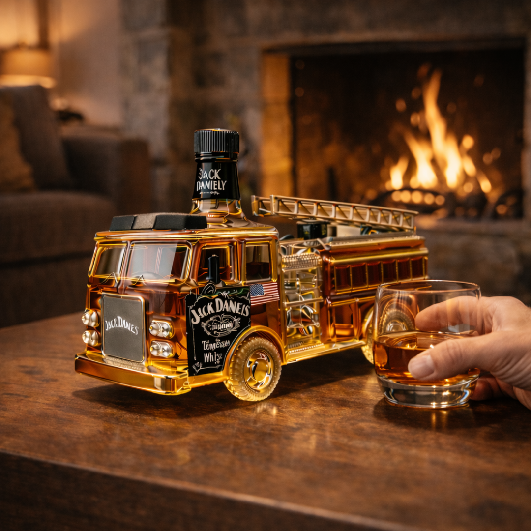 Whiskyflaske Jack Daniel's - Brannmannens Utgave