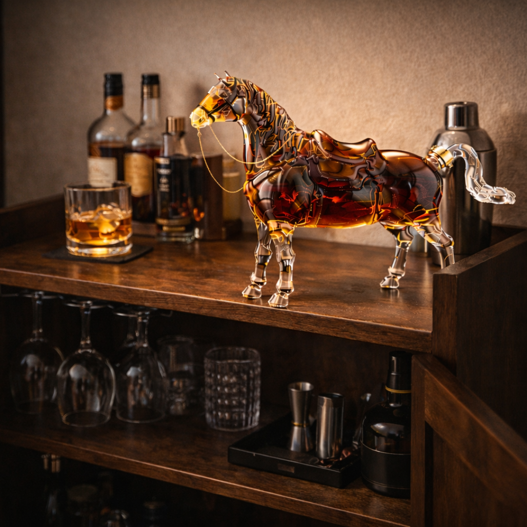 Whiskeyflaske - Hestutgave