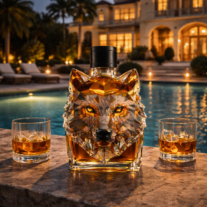 Whiskyflaske - Ulv Edition