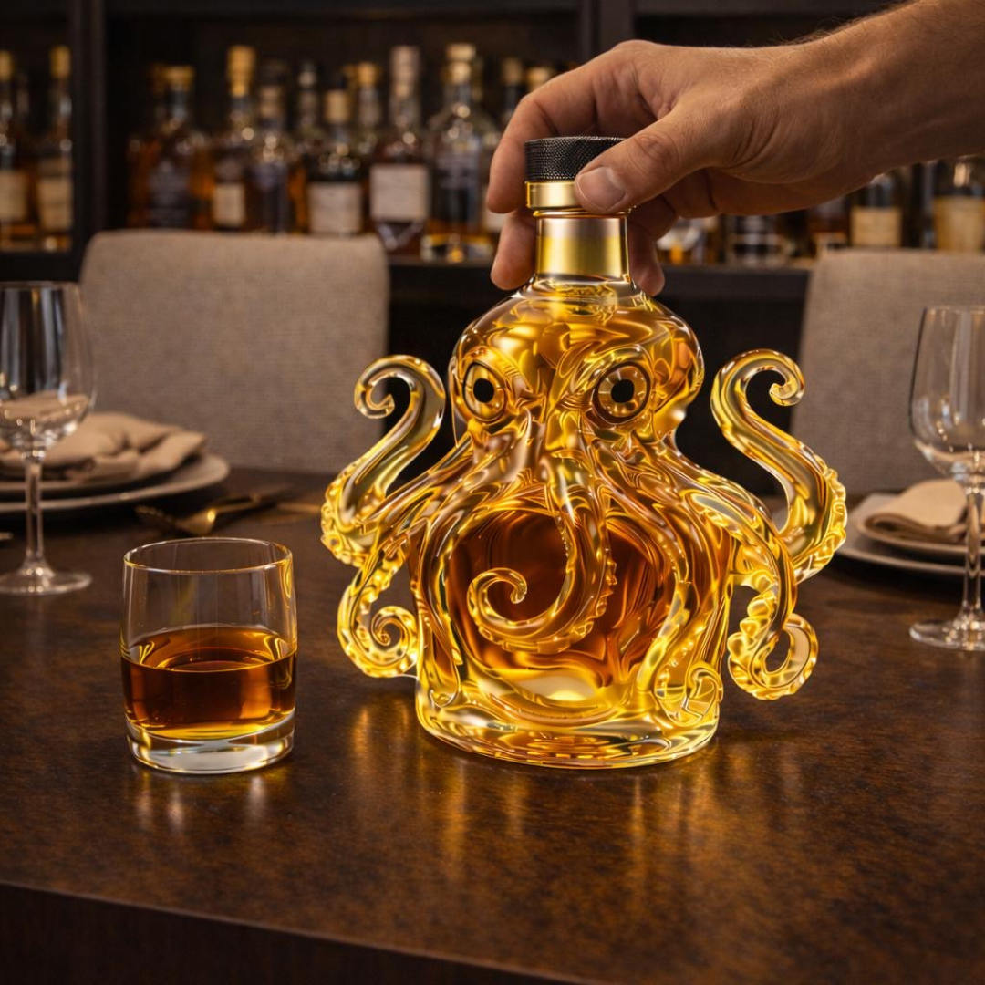 Whiskyflaske - Octopus Edition