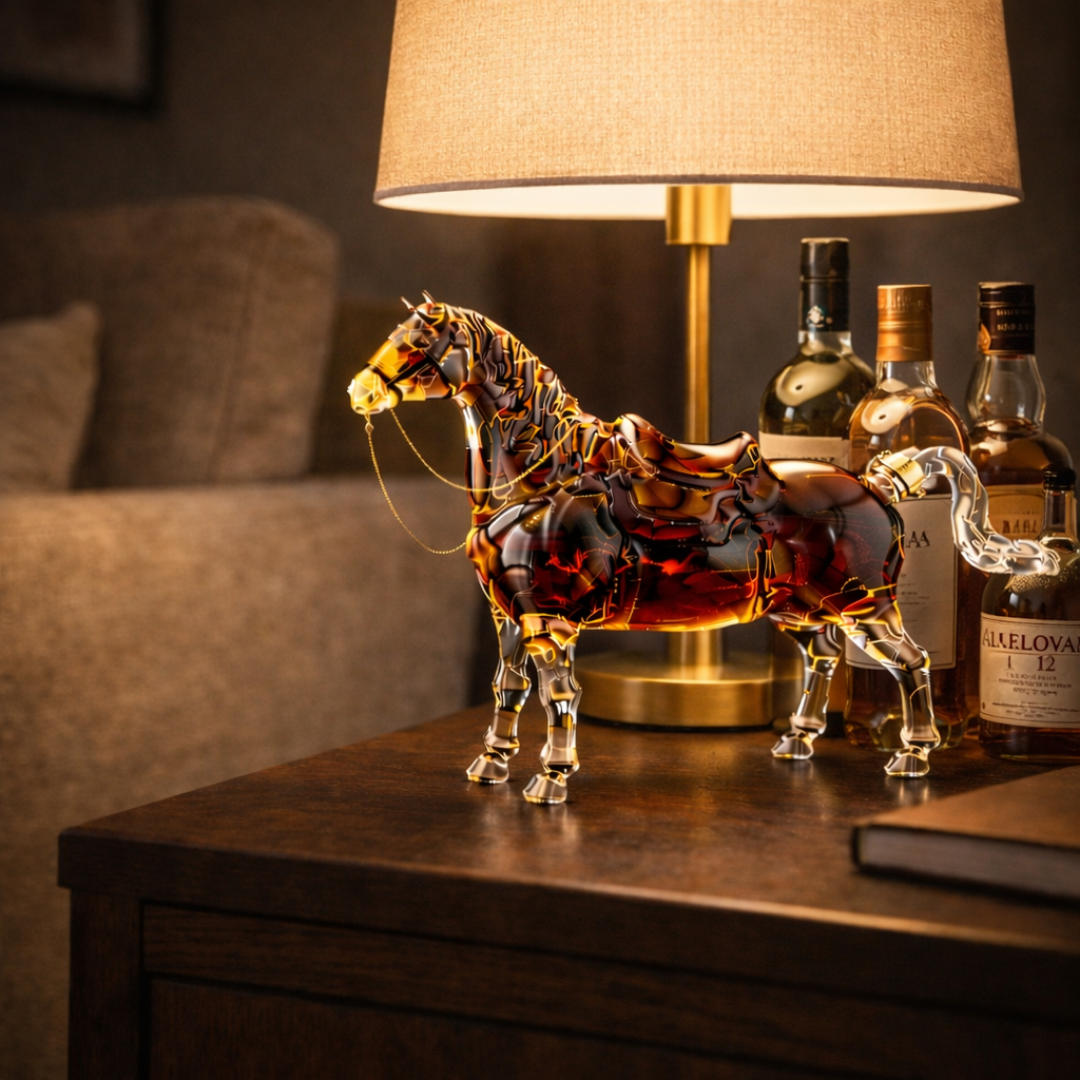 Whiskeyflaske - Hestedisjon