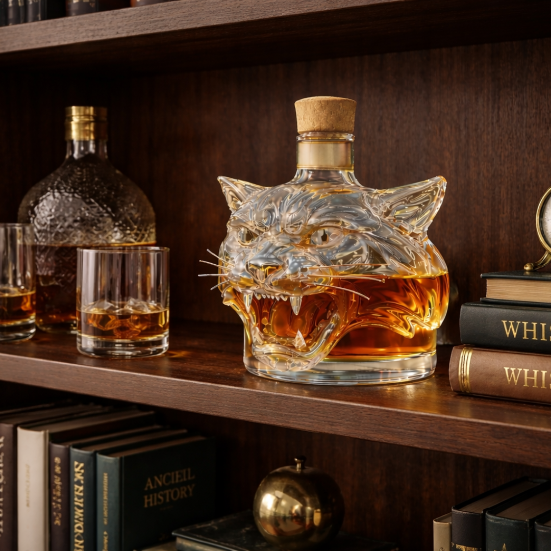 Whiskyflaske - Tigerutgave