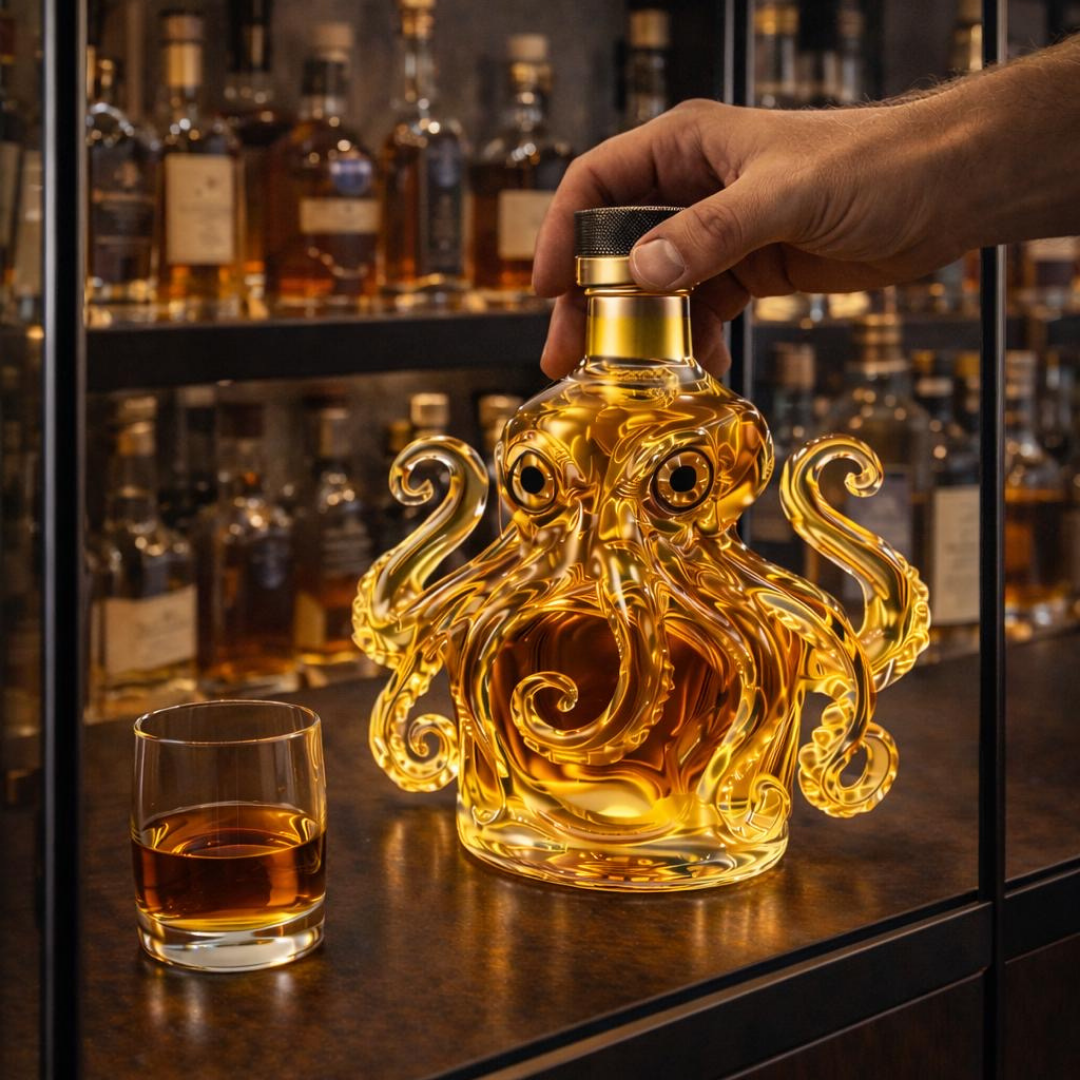 Whiskyflaske - Octopus Edition