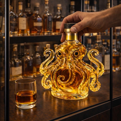 Whiskyflaske - Octopus Edition