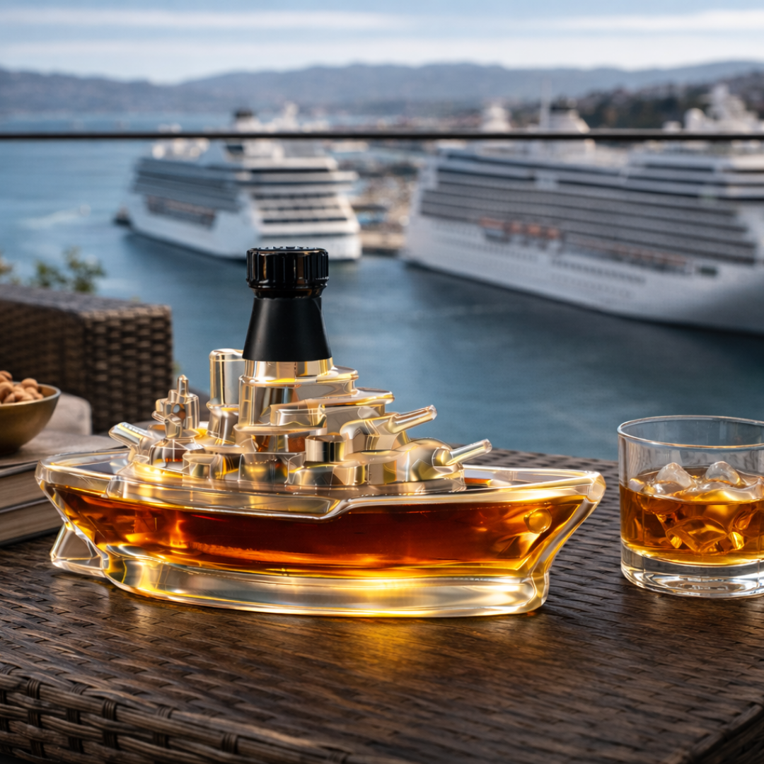 Whiskyflaske - Marineutgave