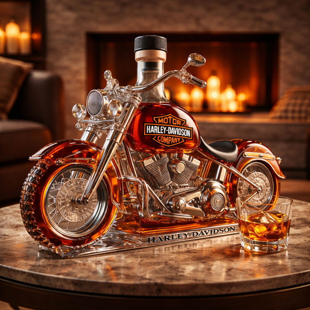 Whiskyflaske - Harley Davidson Utgave