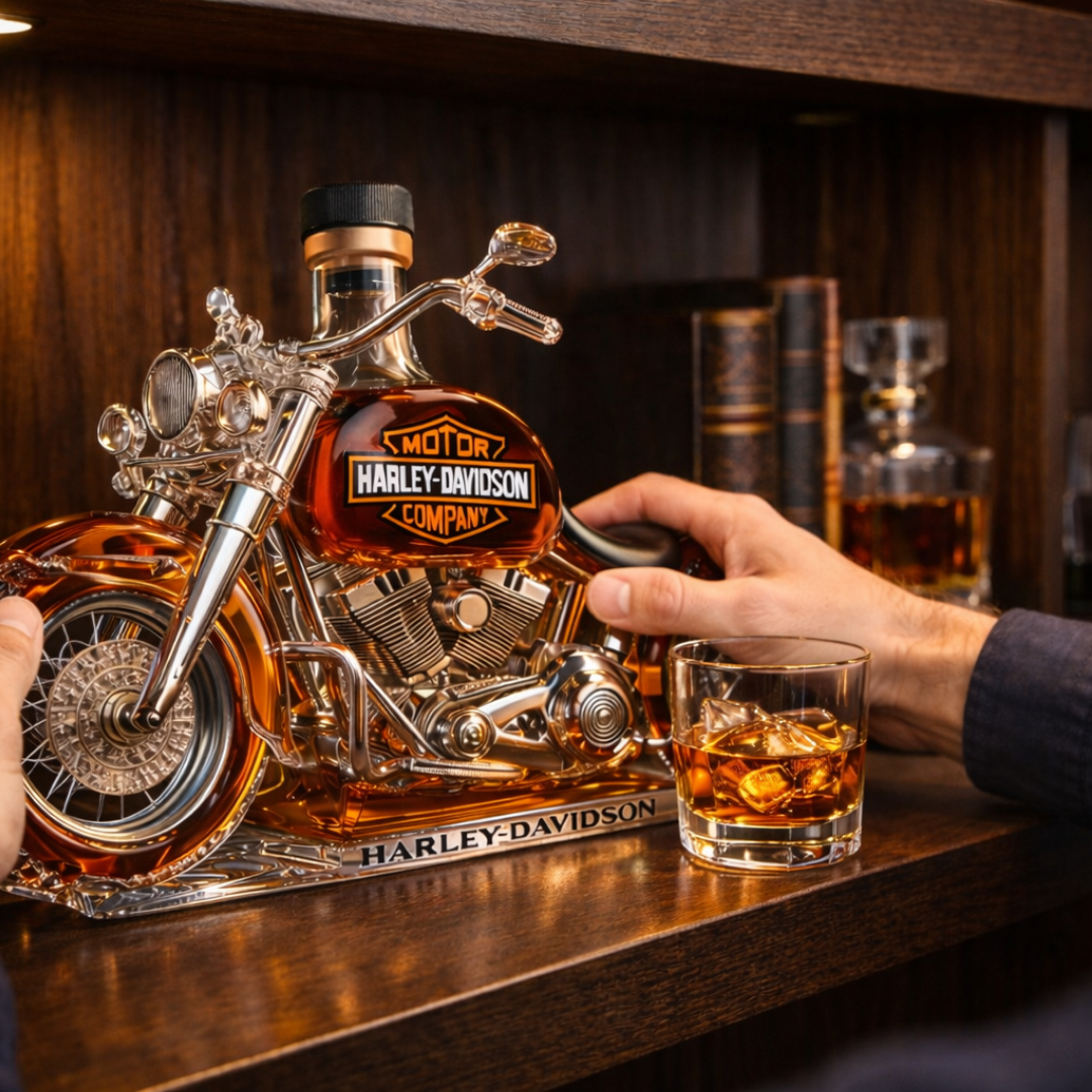 Whiskyflaske - Harley Davidson Utgave