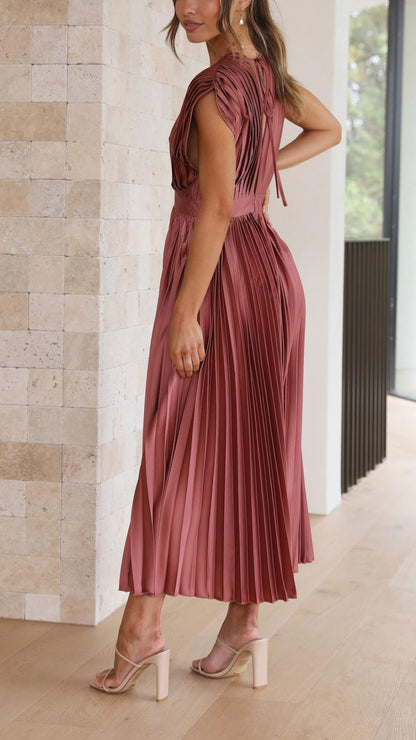 Isla | Elegant plissékjole
