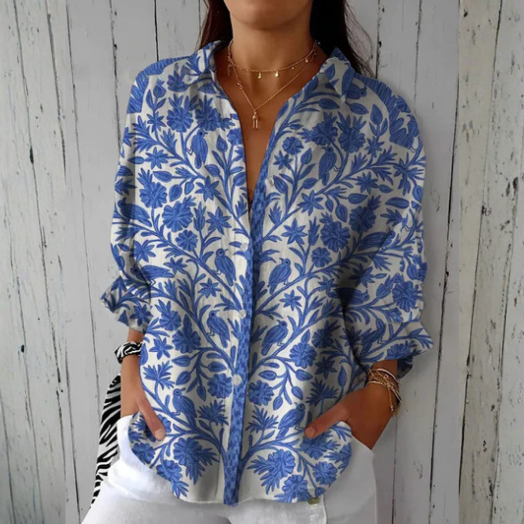 Isabella | Blå Hagebluse
