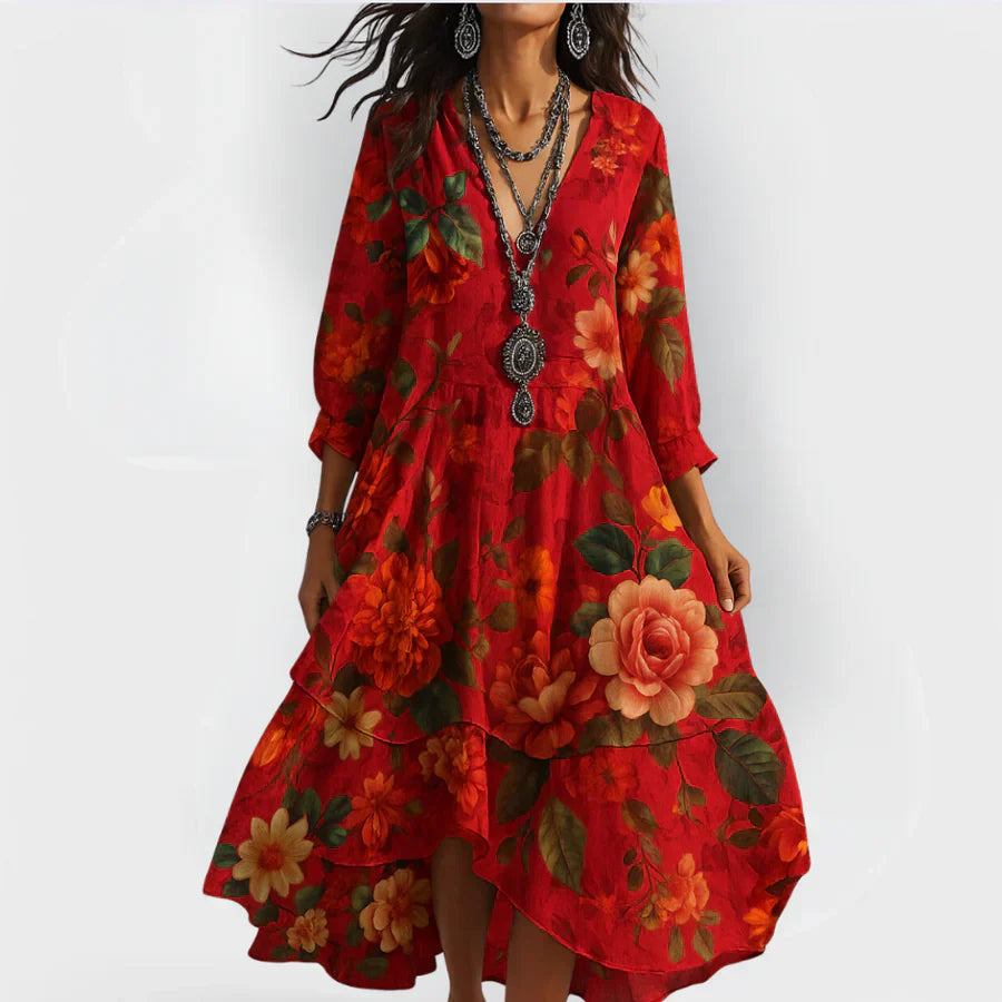 Valery™ Lett Boho Kjole