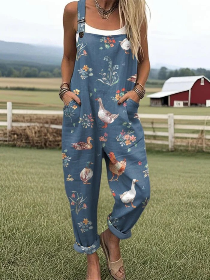 Chelsea™ – Kunstnerisk Jumpsuit