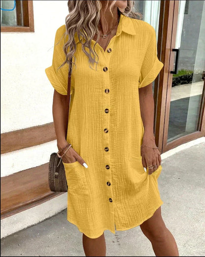 Aria - Klassisk polo-casual kjole
