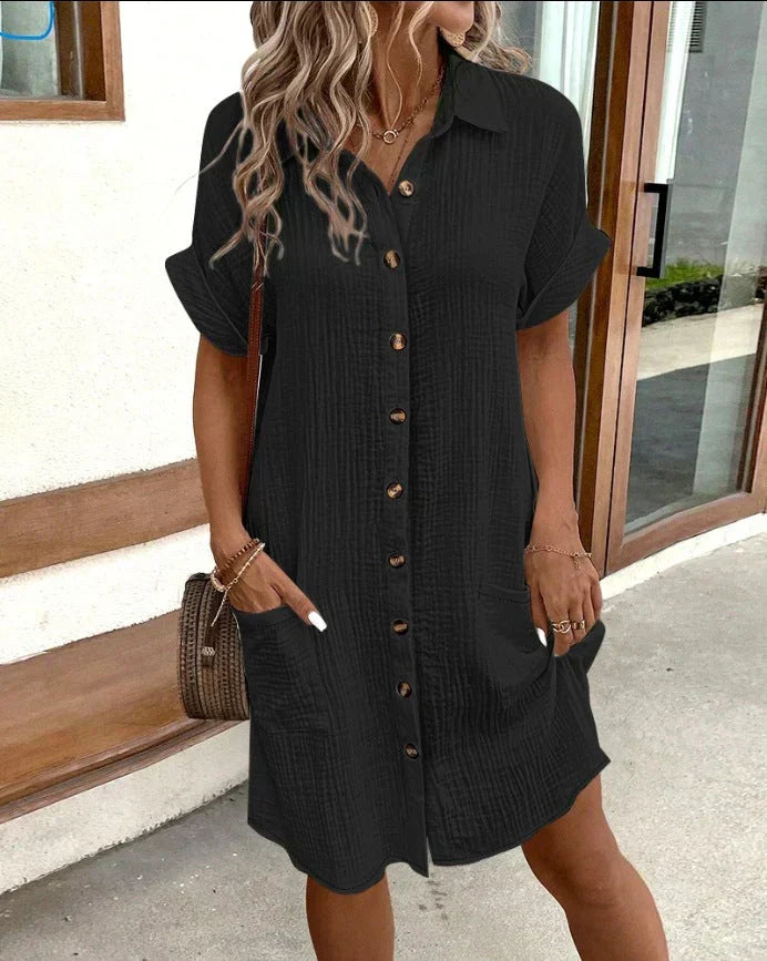 Aria - Klassisk polo-casual kjole