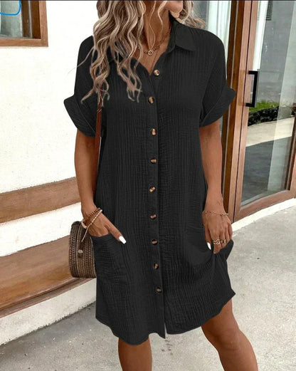Aria - Klassisk polo-casual kjole