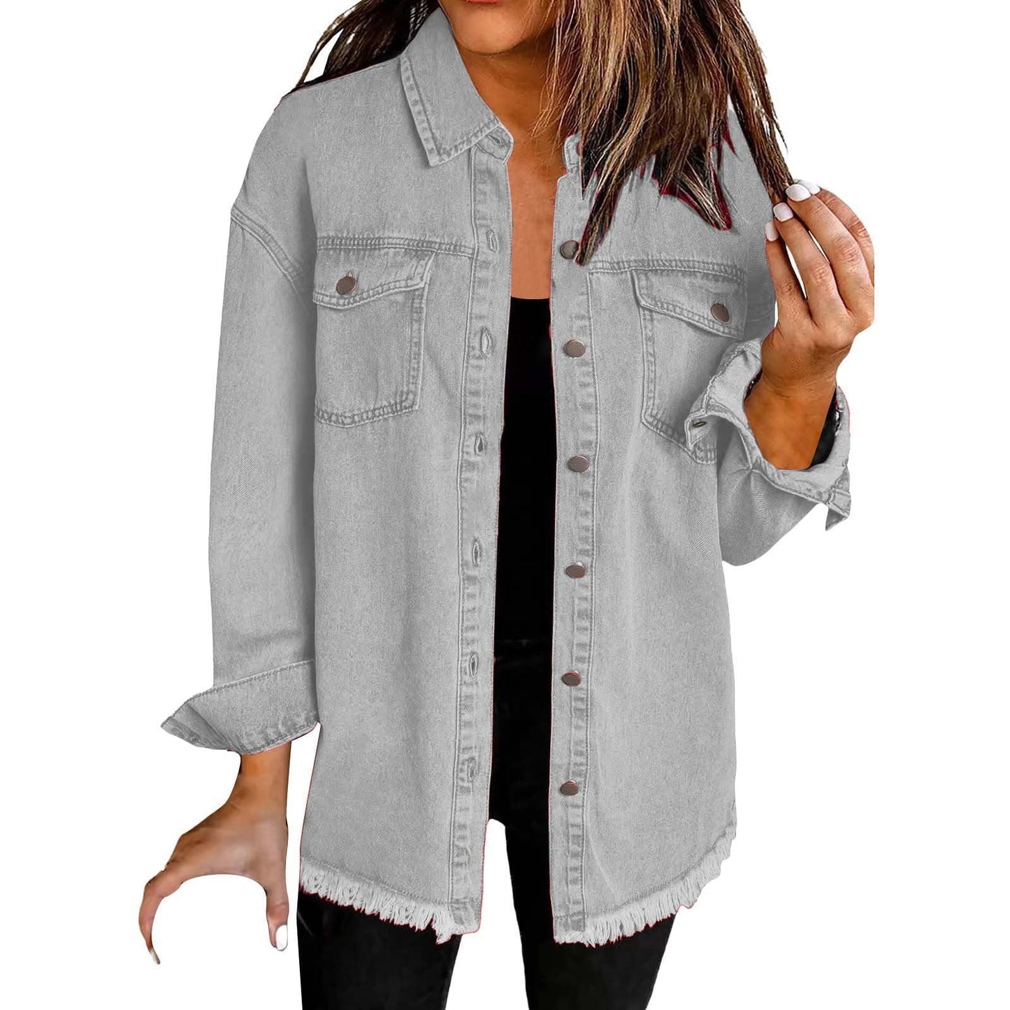 Katja Signatur Denimjakke