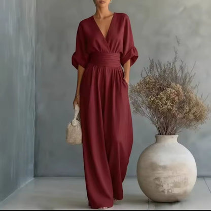 Risel - Jumpsuit to Feel Comfortable and Polished on Your Day.