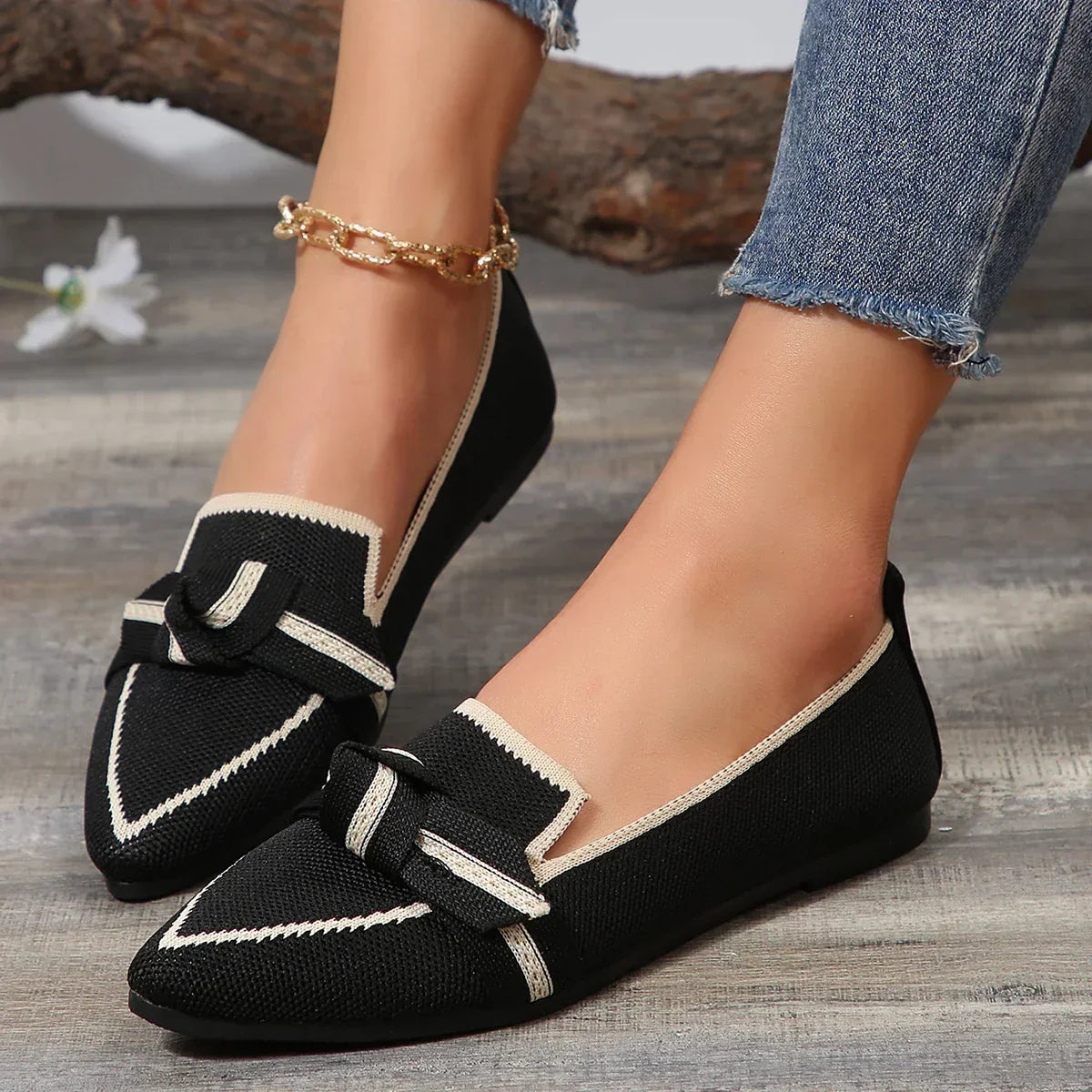 Nellie™ Casual Pointed Toe Slip-On