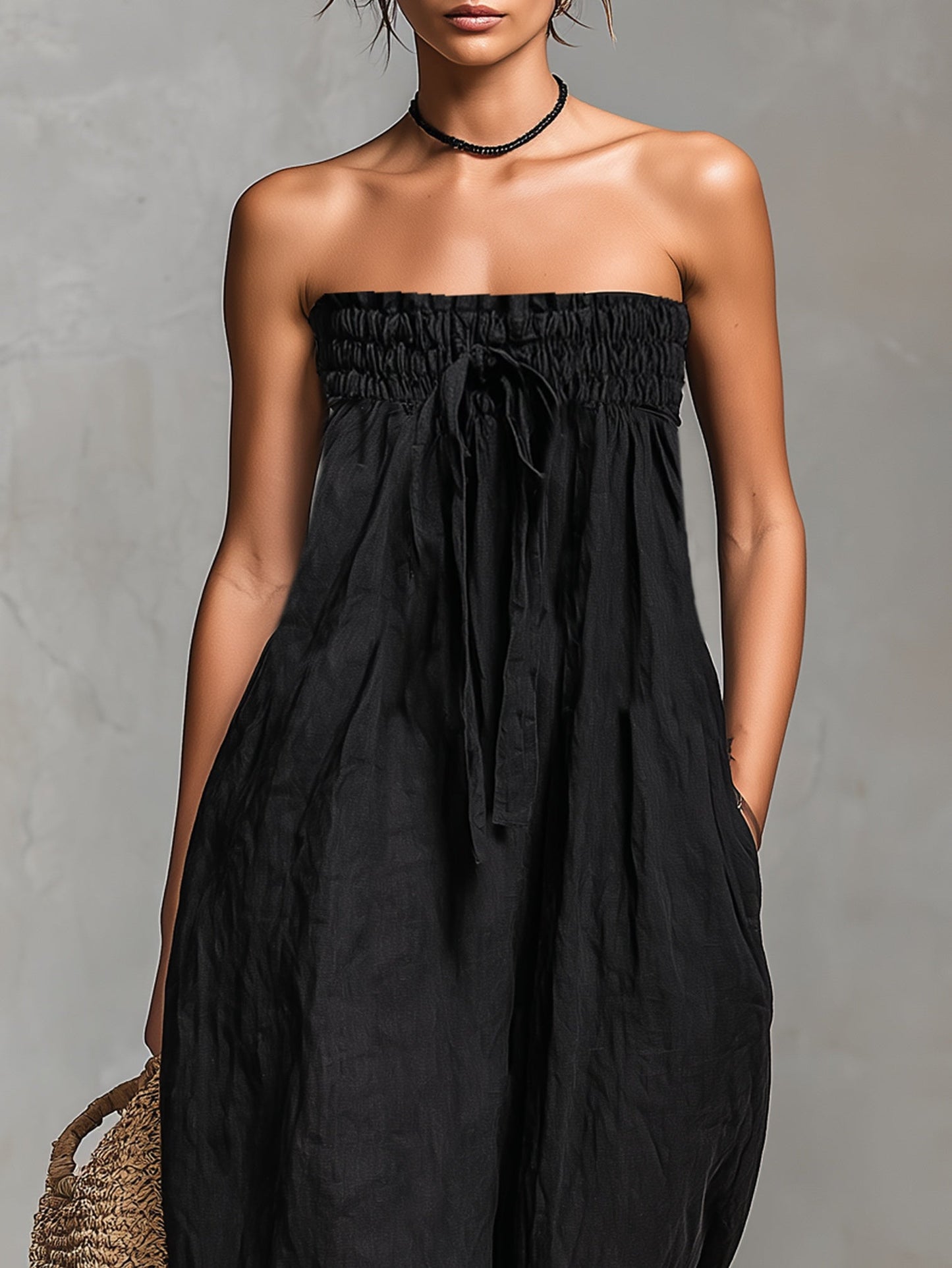 Nina™ || Elegant Uten Stropper Jumpsuit
