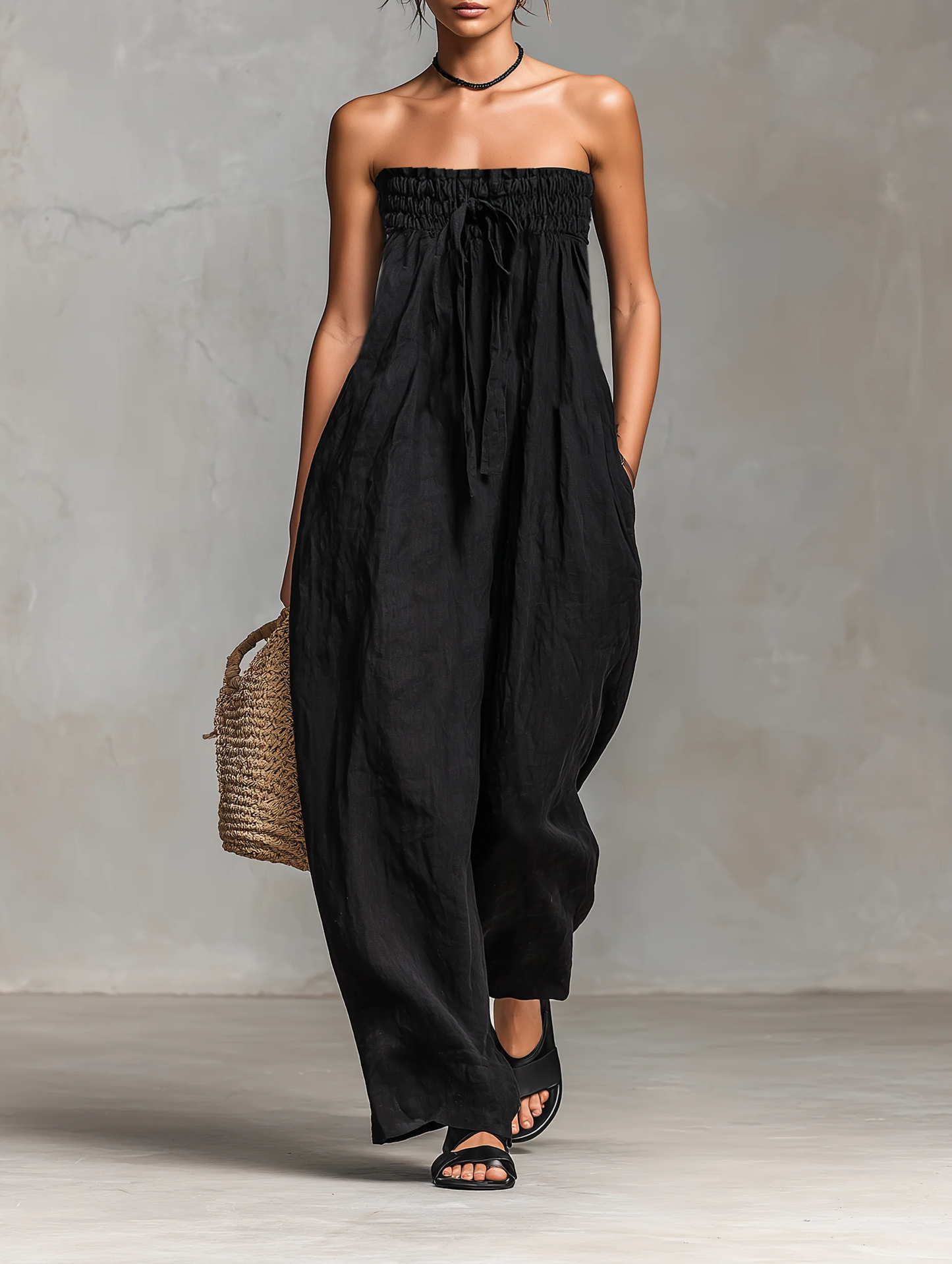 Nina™ || Elegant Uten Stropper Jumpsuit