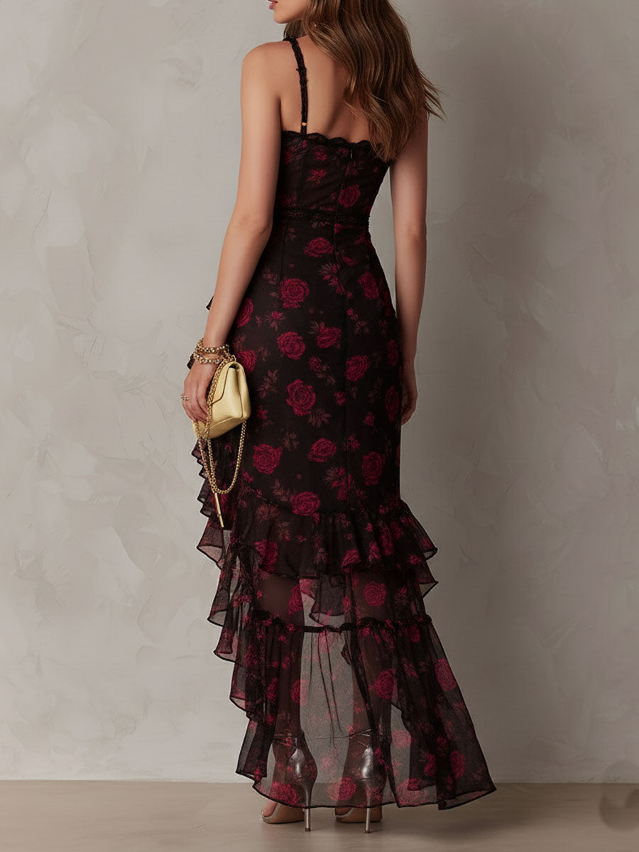 Scarlett | Ruffle Hem Dress