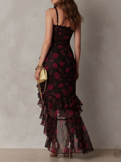 Scarlett | Ruffle Hem Dress