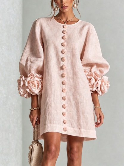 Rosalie | Button-Down Mini Dress