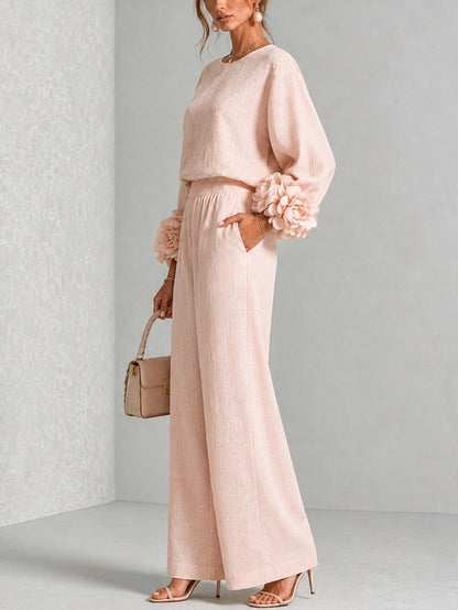 Rosalia | Floral Cuff Two-piece set