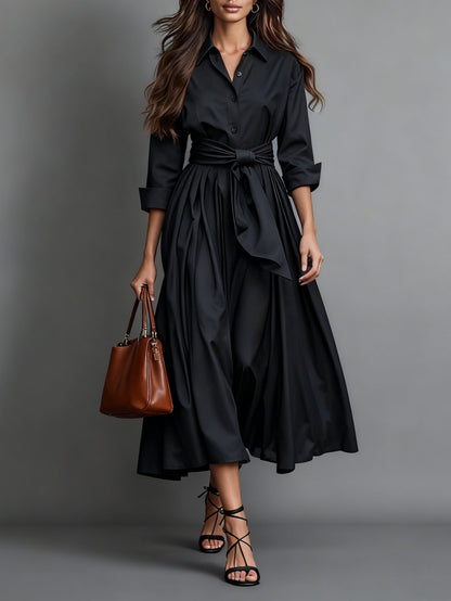 Marise™ | Elegant Maxi Kjole med Sløyfedetalj