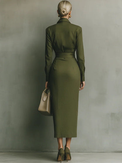 Caterina | Elegant Fitted Maxi Kjole