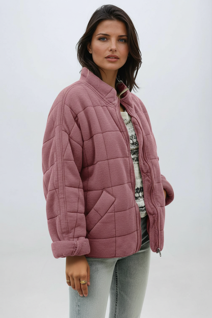 Juliette | Oversized quiltet kåpe