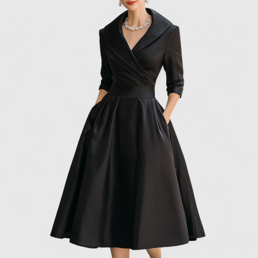Teresa™ | Midi-kjole med en elegant snitt og en flatterende silhuett