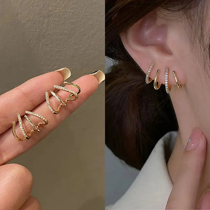 Chantal | Elegante Øredobber i Klørform