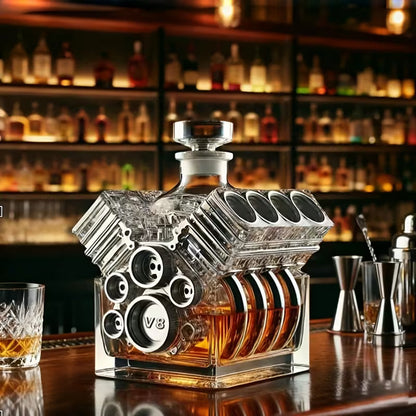Whiskyflaske - Motorsykkelutgave