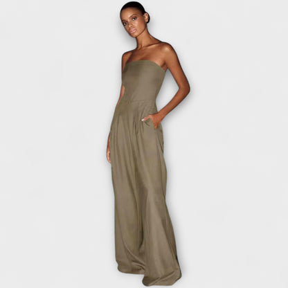 Kiora™ | Elegant stroppeløs jumpsuit