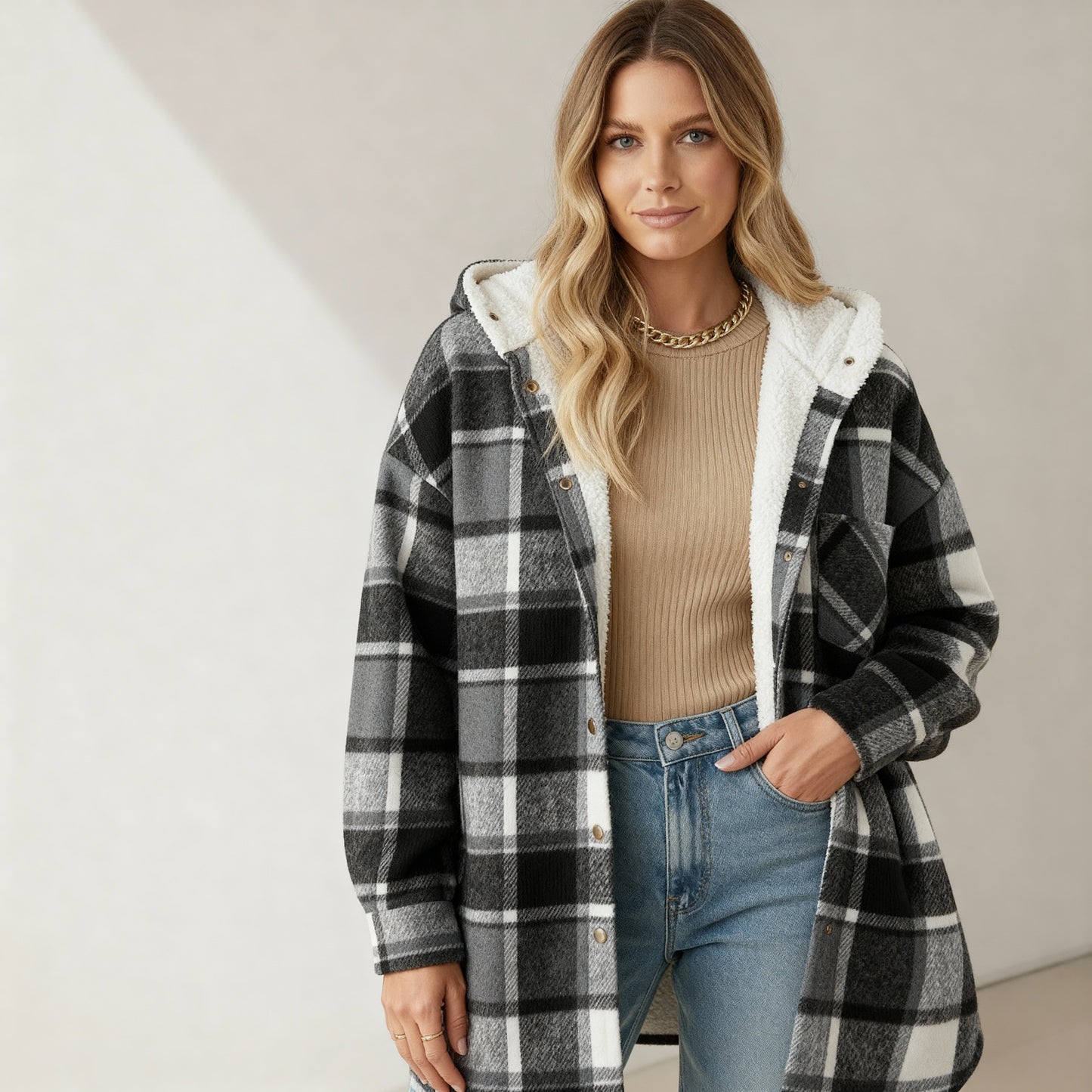Piper™ | Hettegenser i flanell