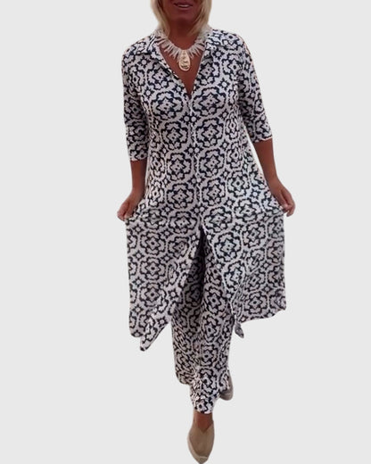 Gabriella™ | Elegant Vintage To-delt Sett