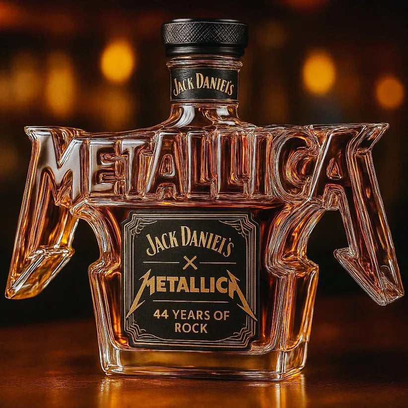 Whiskeyflaske - Metallica Rock Edition