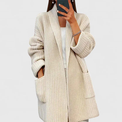 Liora | Avslappet Kasjmir Cardigan
