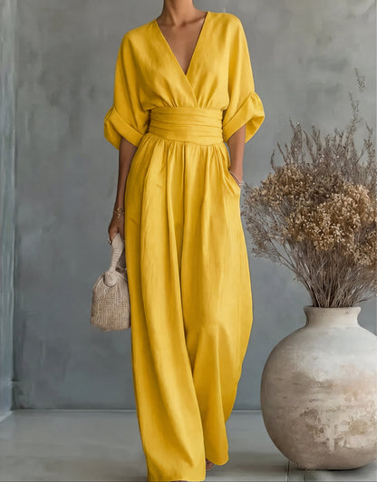 Daniela | Elegant Jumpsuit med Vide Ben
