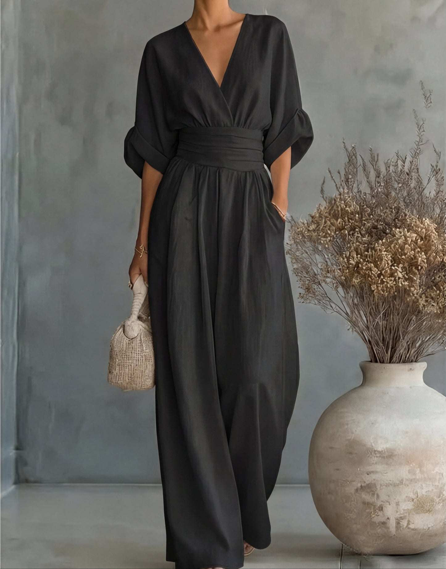 Daniela | Elegant Jumpsuit med Vide Ben