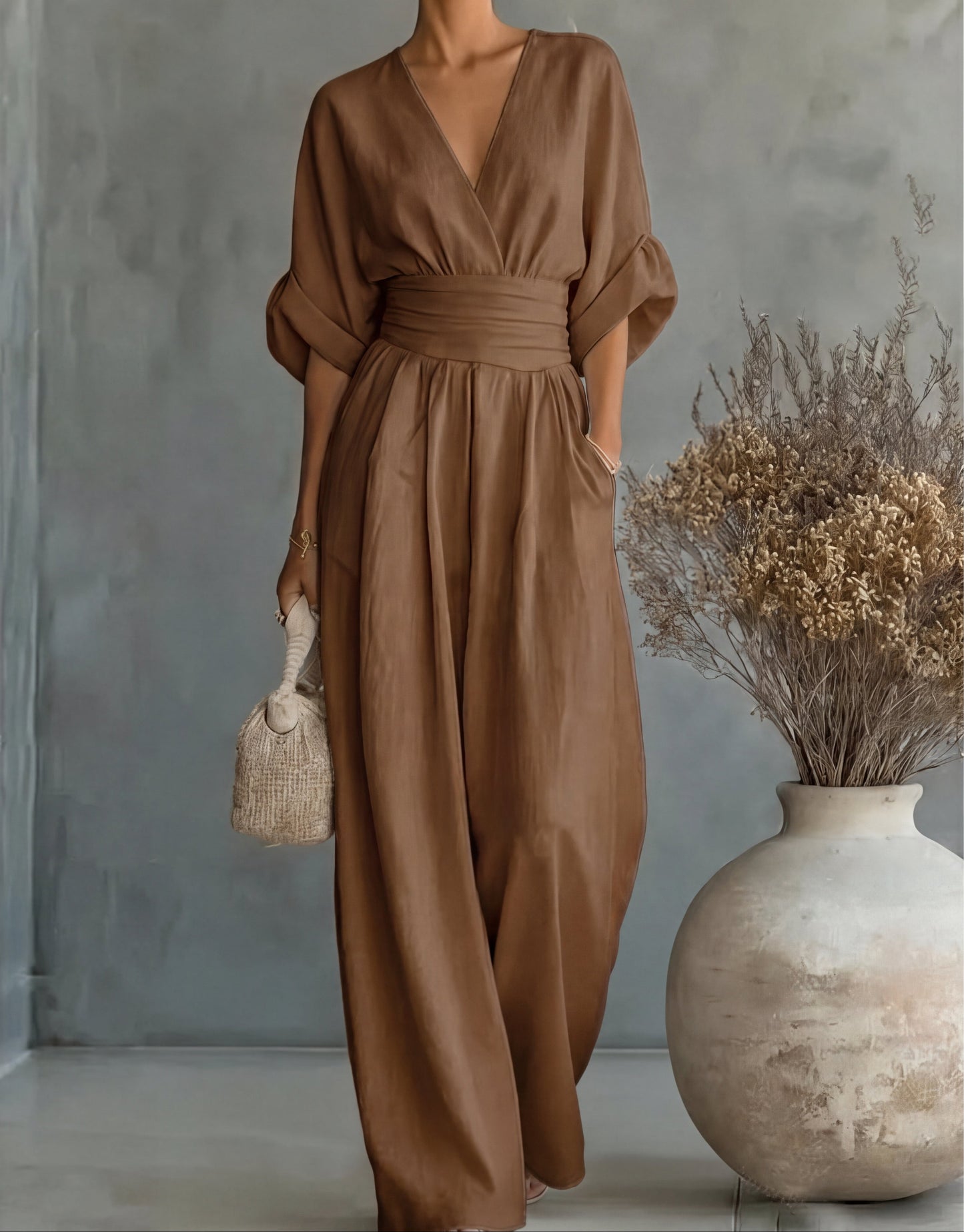 Daniela | Elegant Jumpsuit med Vide Ben