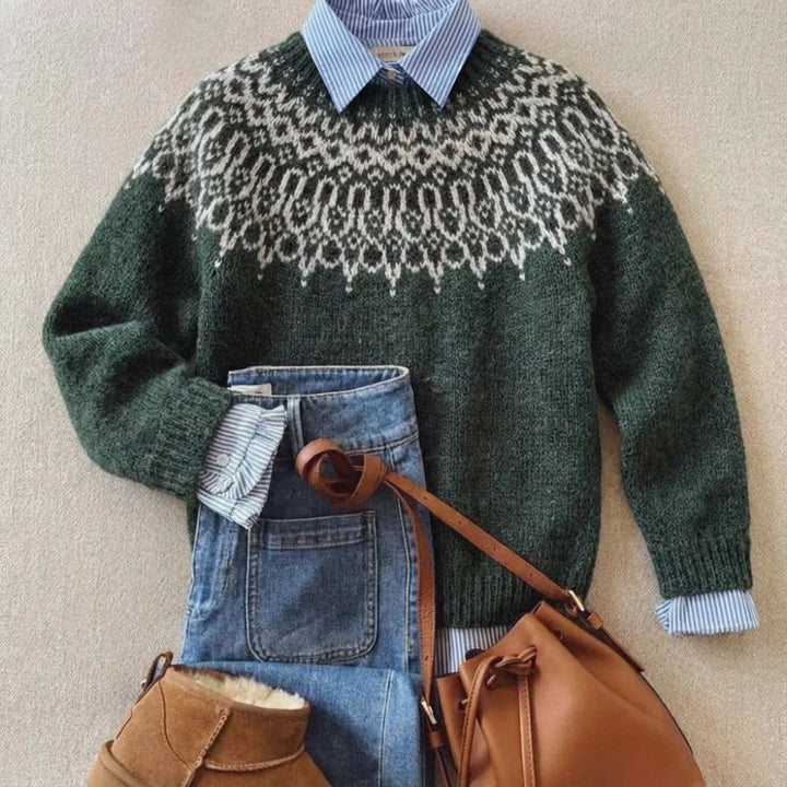 Tundra™ | Klassisk Vintage Strikkegenser