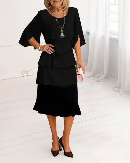 Patricia | Elegant Komfort Volangkjole